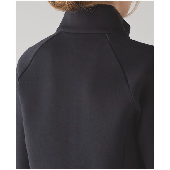 Lululemon Jacket Womens 4 Black Going Places Knit Full Zip Pockets - Picture 13 of 13